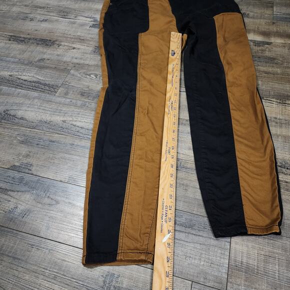 American Bazi Jeans Pants color block black and Brown 2X 2358 - Picture 3 of 7